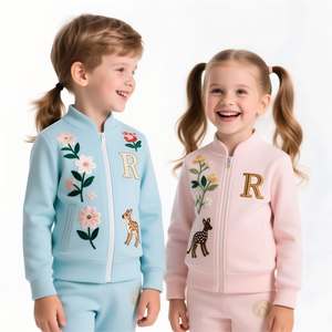 Ropa Infantil Personalizada Premium de Algodón Grueso, Fabricante OEM/ODM, Gestión de la Cadena de Suministro de China, Solución de Compras Única - Product Image 2