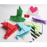 100 pièces de colombes en origami blanches faites à la main, style art populaire, thème Amour Européen, pour décorations de mariage, fête, anniversaire, douche nuptiale, DIY, taille personnalisée