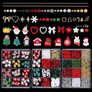 Accessoires en résine pour nail art 3D en gros pour manucure pour l'<span class=keywords><strong>automne</strong></span>, l'hiver, Noël, <span class=keywords><strong>Halloween</strong></span>, mode japonaise, décoration d'<span class=keywords><strong>ongles</strong></span> - Product Image 1
