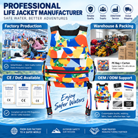 Gilet de sauvetage pour rafting en eaux vives, tissu Oxford 600D, mousse NBR, flottabilité, imperméable, pour adultes et jeunes, kayak, sports nautiques, tout usage