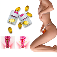 Capsules molles à formule personnalisée en gros, à base d'extraits naturels, pour le soutien nutritionnel quotidien intime des femmes et le resserrement vaginal