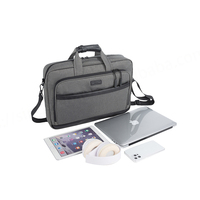 Nouveau sac messager pour ordinateur portable 15,6 pouces en polyester, style coréen classique vintage moderne, mince, tendance, de voyage, à bandoulière, décontracté, motif dessin animé