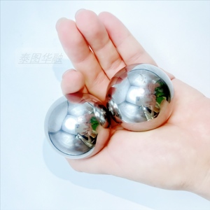 Bolas grandes de acero inoxidable sólido de 1-1/4 ", 31,75mm, 40mm, para fortalecer manos y muñecas, <span class=keywords><strong>Baoding</strong></span> Balls - Product Image 1