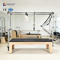 Equipo de Pilates Flexible de Madera de Arce, Cadillac de Madera de Arce, Reformers de Pilates, Yoga Pilates para Entrenamientos en Casa