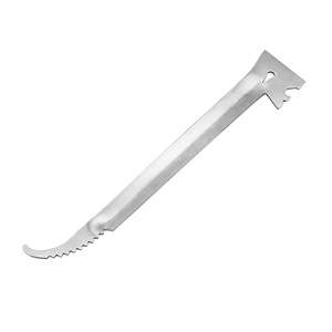 New Châu Âu thép không gỉ lớn scraper với Nail Raiser công cụ nuôi ong dao - Product Image 1