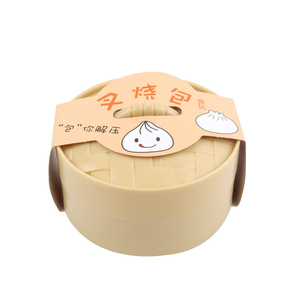 Large Simulation Bun <b>Squishy</b> Slow Rebound Barbecued Pork Bun Steamed Bun Prank Stress Relief Squeeze Toy - Product Image 5