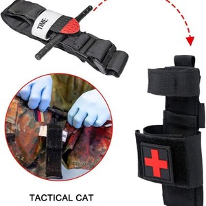 Portable Nylon Molle Tactique De Stockage Taille Sac En Plein Air Alpinisme Vélo Tactique Accessoires Titulaire EDC Tourniquet Fermeture Éclair - Product Image 6