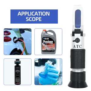 HEDAO RHA-501ATC 4 in 1 el antifriz test cihazı 30-35% araç refraktometre ile ATC <span class=keywords><strong>Adblue</strong></span> sıvı glikol üre test cihazı - Product Image 6