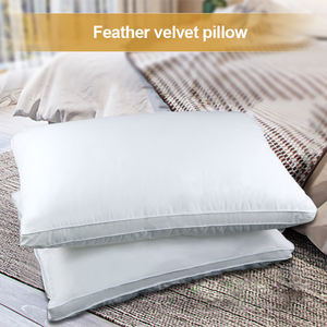 <span class=keywords><strong>Oreiller</strong></span> en plumes <span class=keywords><strong>de</strong></span> luxe confortable et doux <span class=keywords><strong>de</strong></span> qualité supérieure pour la maison et l'hôtel - Product Image 3