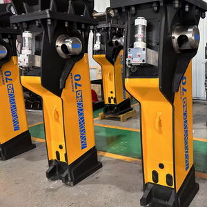 SOOSAN <b>Hydraulic</b> <b>Breaker</b> Excavator Attachment SQ 70 Box Type Jack <b>Breaker</b> Hammer with Auto Grease System and Acumulator - Product Image 3
