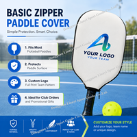 Housse de protection en néoprène personnalisée OEM pour raquette de pickleball, sac de transport en néoprène avec impression de logo pour marques et équipes sportives