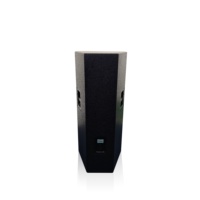 Haut-parleur professionnel à large bande de fréquences double 15 pouces 1000W-4000W pour théâtres, églises et scènes