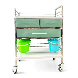 Chariot de thérapie par pulvérisation de colorants, chariot d'urgence médicale, chariot de premiers secours et d'infirmier, soins d'urgence et distribution de médicaments - Product Image 5