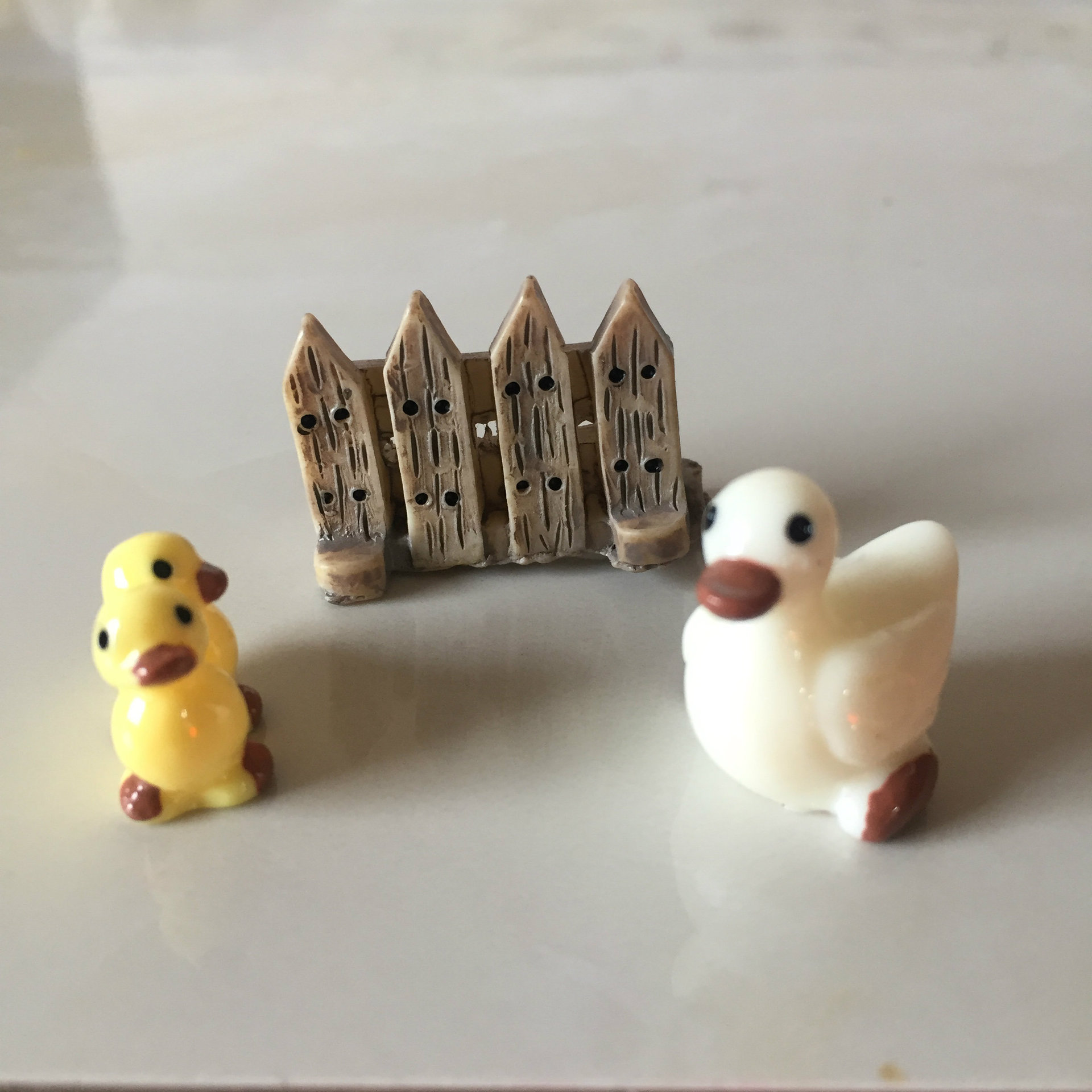 colorful Duckling three-piece set