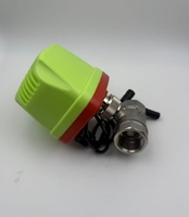 Válvula de Bola Eléctrica de 1 Pulgada con Cierre Automático, Detector de Fugas de Agua con Alarma y Control Remoto, Soporte OEM