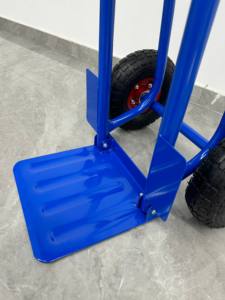 Draagbare 2-wielige Zware Opvouwbare Metalen Handtruckwagen-Multifunctionele Stalen Zakwagen Oem Opvouwbaar Platform Winkelen - Product Image 5