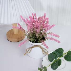 Mini vaso artificiale impermeabile fiori per campo da calcio all'aperto facile installazione e resistente al fuoco - Product Image 4