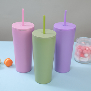 Mug isotherme à double paroi en acier 304 avec logo imprimé personnalisé, minimaliste, portable, grand volume, pour femmes, usage quotidien. - Product Image 2