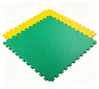 Tatami de Judo de Cinco Líneas, Tapete de Espuma EVA de 100x100cm, Grado Competición, Antideslizante, Resistente a Impactos, Tapete de Entrenamiento para Dojo, Venta al Por Mayor de Fábrica