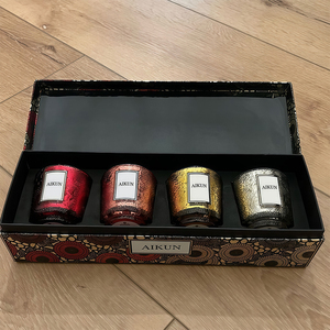 Aikun ชุดเทียนหอมสำหรับเป็นของขวัญในบ้านเทียนหอมสะอาดยาวนานหรูหรากำหนดได้เอง - Product Image 3