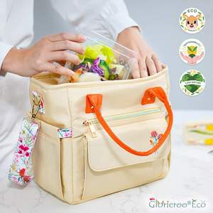 Muestra gratuita, bolsa térmica personalizada para entrega de pizza o comida para llevar, impermeable y portátil, al por mayor - Product Image 6