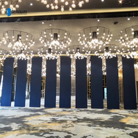 Cloisons mobiles pliables pour salles de réunion, restaurants, salles de banquet, cloisons commerciales, très demandées