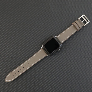 Per Hermes IWatch cinturini in pelle 44mm 46mm 45mm 44mm 42mm 41mm 40mm di lusso in vera pelle cinturini per orologi <span class=keywords><strong>apple</strong></span> <span class=keywords><strong>Watch</strong></span> serie <span class=keywords><strong>6</strong></span> - Product Image 3