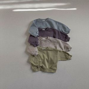 Autunno primavera maglietta Casual in cotone per bambini t-shirt a girocollo per bambino - Product Image 1