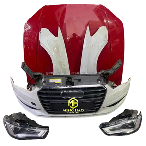 Parachoques de coche, radiador, ventilador eléctrico, kits de parachoques de plástico delanteros y traseros, capó, apto para parachoques de <span class=keywords><strong>Audi</strong></span> A3L A4 A5 A6 A7 - Product Image 2
