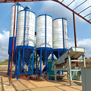 Línea de Producción de Mortero Seco Totalmente Automática y Libre de Polvo de 10-60 TPH con Sistema de Control PLC Inteligente - Product Image 2