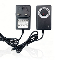 Adaptateur secteur mural à découpage variable de haute qualité, personnalisé, 3-12V 2A 1A 24W 50/60HZ, avec prises US, UK, AU, pour moteur et bande LED