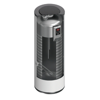 Populaire Mini Split Type Air Source Chauffe-Eau Pompe À Chaleur Ménage Onduleur R134A Boîtier En Acier Inoxydable Électrique pour Hôtels