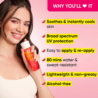 Spray solaire corporel rafraîchissant OEM DOM Bio Pastèque Aloès SPF 40+ PA+++ Hydratant Protection Solaire Efficace en Brume