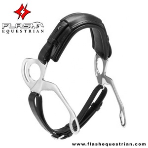 Broca con forma de boca feliz de alta calidad, broca con relleno suave, de acero inoxidable, Hackamore - Product Image 3