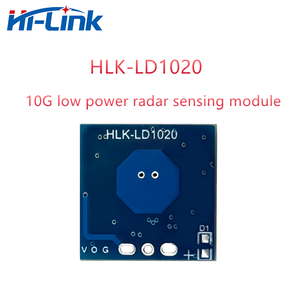 โมดูลการเหนี่ยวนำเรดาร์ HLK-LD1020ในครัวเรือนอัจฉริยะมีความกว้างของลำแสง10g เซ็นเซอร์ตรวจจับการเคลื่อนไหวขนาดเล็กพลังงานต่ำ - Product Image 2