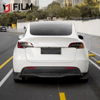 Film de protection de voiture en vinyle auto-adhésif YAJIU Crystal Piano White, vinyle premium, film de protection de voiture sans bulles d'air, film de protection de voiture complet