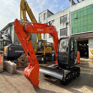 Miniexcavadora usada de 7 toneladas Hitachi Zx70 Zx75 Zx120 zx60 Máquina de construcción CE EPA Euro Excavadora pequeña en buen estado a la venta. - Product Image 5