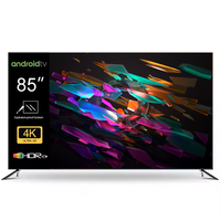 Venta al Por Mayor de Televisores Smart TV LED 4K y Android de Alta Calidad UHD 32 40 43 55 65 85 Pulgadas con Google TV