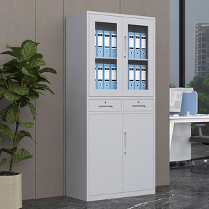 High-Grade Steel Modern Commercial <strong>File</strong> <strong>Cabinet</strong> Adjustable Lockable Office Documents Storage Furniture - Product Image 2