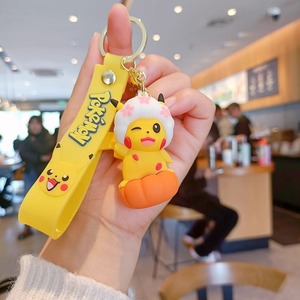 Nuevo Llavero de Pokémon Pikachu Calabaza, Colgante de Muñeco de Dibujos Animados, Regalo para Máquina de Garras, Venta al por Mayor - Product Image 4