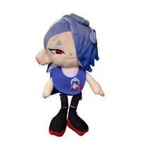 Figurine de dessin animé en peluche personnalisé Splatoon 3 raies manta Splatoon 3 poupées en peluche homme jaune coussin de coussin doux