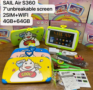 Sail Air S360 Kids 7" MTK Quad Core Android 12 Tablet with Dual SIM 64GB WiFi Educational <strong>Learning</strong> Tablet PC - Product Image 6
