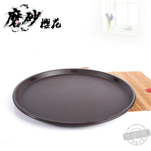 Bandejas de Servir Xiangyuan de Melamina Imitación Porcelana Color Café con Borde Esmerilado, Platos Irrompibles para Comida de Hotel - Product Image 4