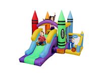 Jeux gonflables château de rebond arrière-cour gonflable toboggan jumper castillo gonflable toboggan château de saut