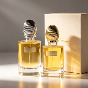 Bouteilles de parfum classiques à col serti, <span class=keywords><strong>vente</strong></span> chaude directe usine, 30ml 50ml 100ml, flacons portables minimalistes en verre avec pulvérisateur à pression - Product Image 4