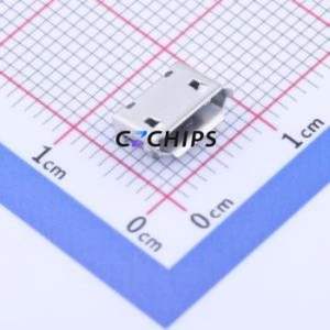 USB-111HA-B-SU USB Connector SMD Connector ( Connector Type: Micro-B )( Gender: Female )( Mounting Type: Horizontal Mount ) - Product Image 1