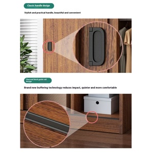 <span class=keywords><strong>Armadio</strong></span> moderno minimalista 16 spessi porta <span class=keywords><strong>scorrevole</strong></span> <span class=keywords><strong>armadio</strong></span> camera da letto - Product Image 3