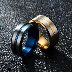 Factory Wholesale Stainless Steel <b>Couple</b> <b>Rings</b> Width Stackable Band <b>Rings</b> Gold Stainless Steel <b>Ring</b> for Men Women - Product Image 6