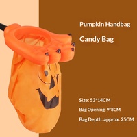 Nueva Bolsa de Dulces de Calabaza para Halloween, Bolsa de Truco o Trato, Decoración para Fiestas, Accesorios para Juegos