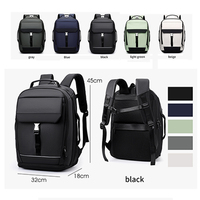 Sac à dos pour ordinateur portable 15,6 pouces en polyester, étanche, antivol, durable, avec logo personnalisé, idéal pour les affaires, les trajets quotidiens, les voyages et l'université – Offre Spéciale